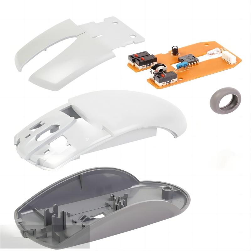 injection molded mouse shell