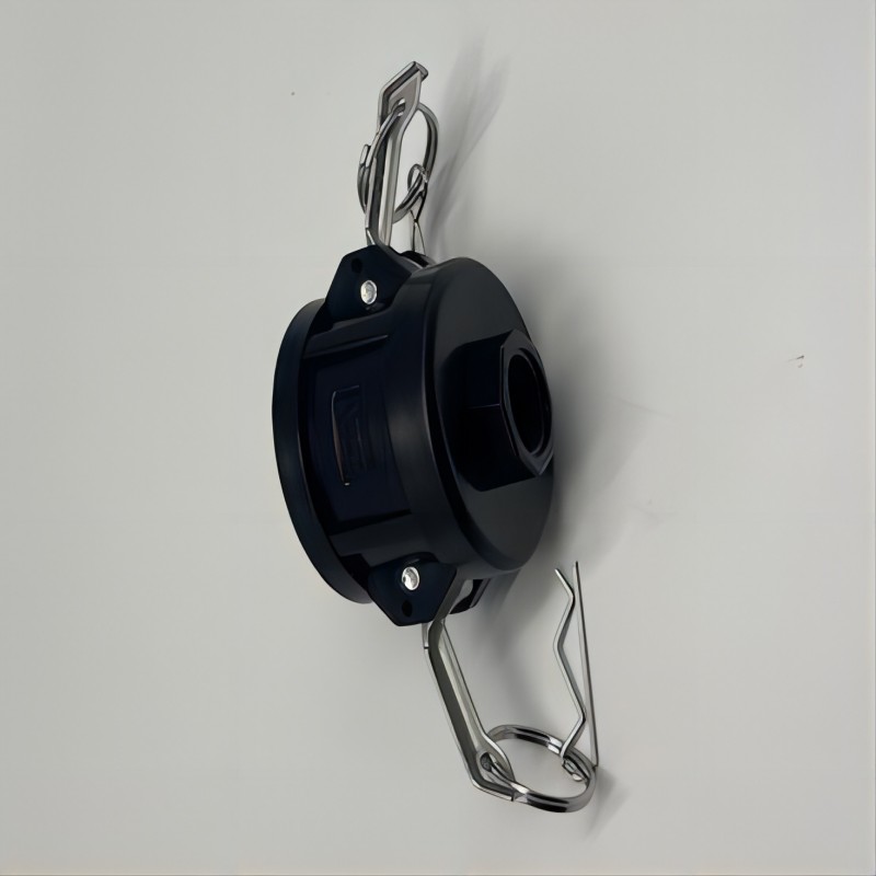 Быстроразъемный фитинг типа F с наружной резьбой из полипропилена, промышленный трубный фитинг.