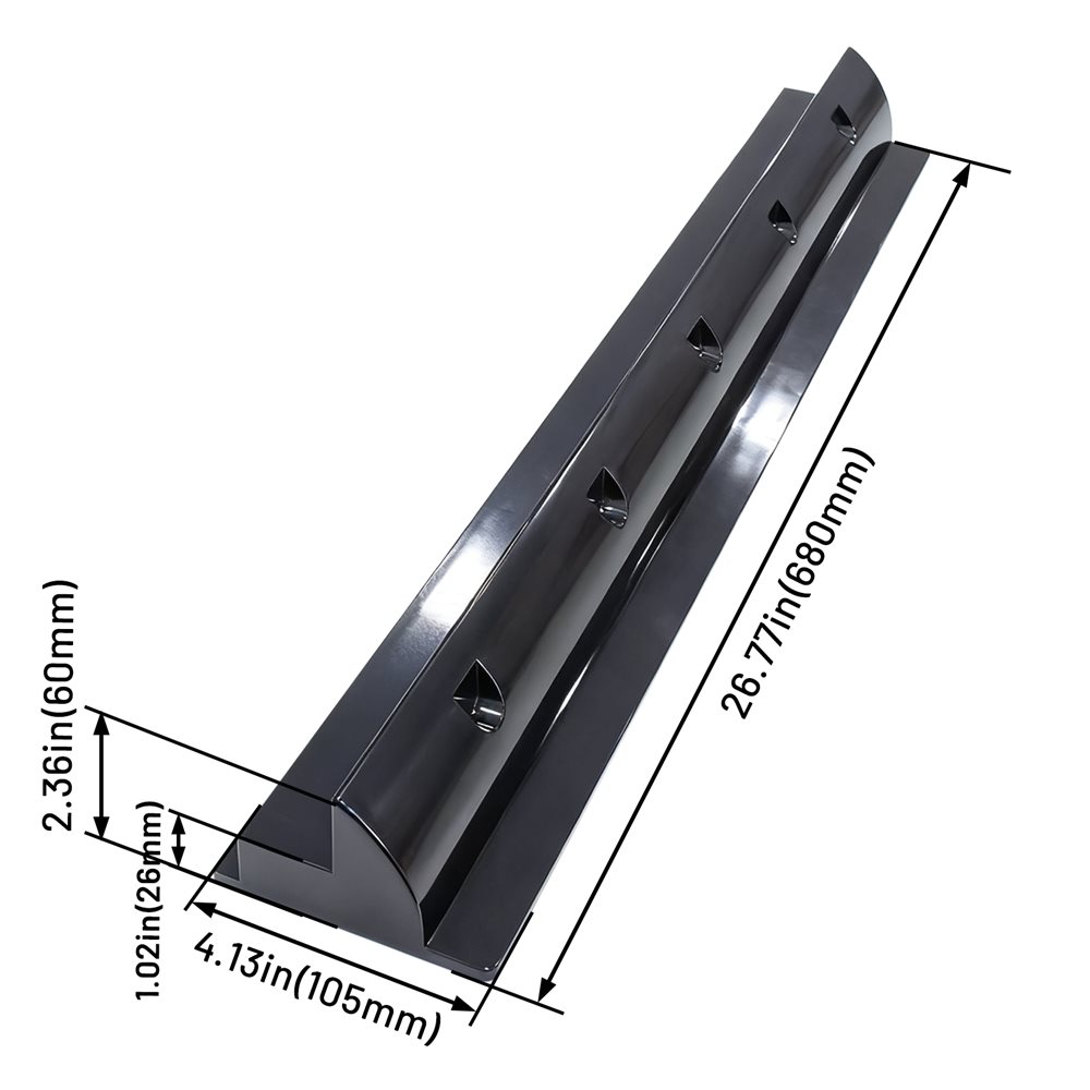 Solar Panel Mounting Bracket (UV-Resistant ABS, 680mm)